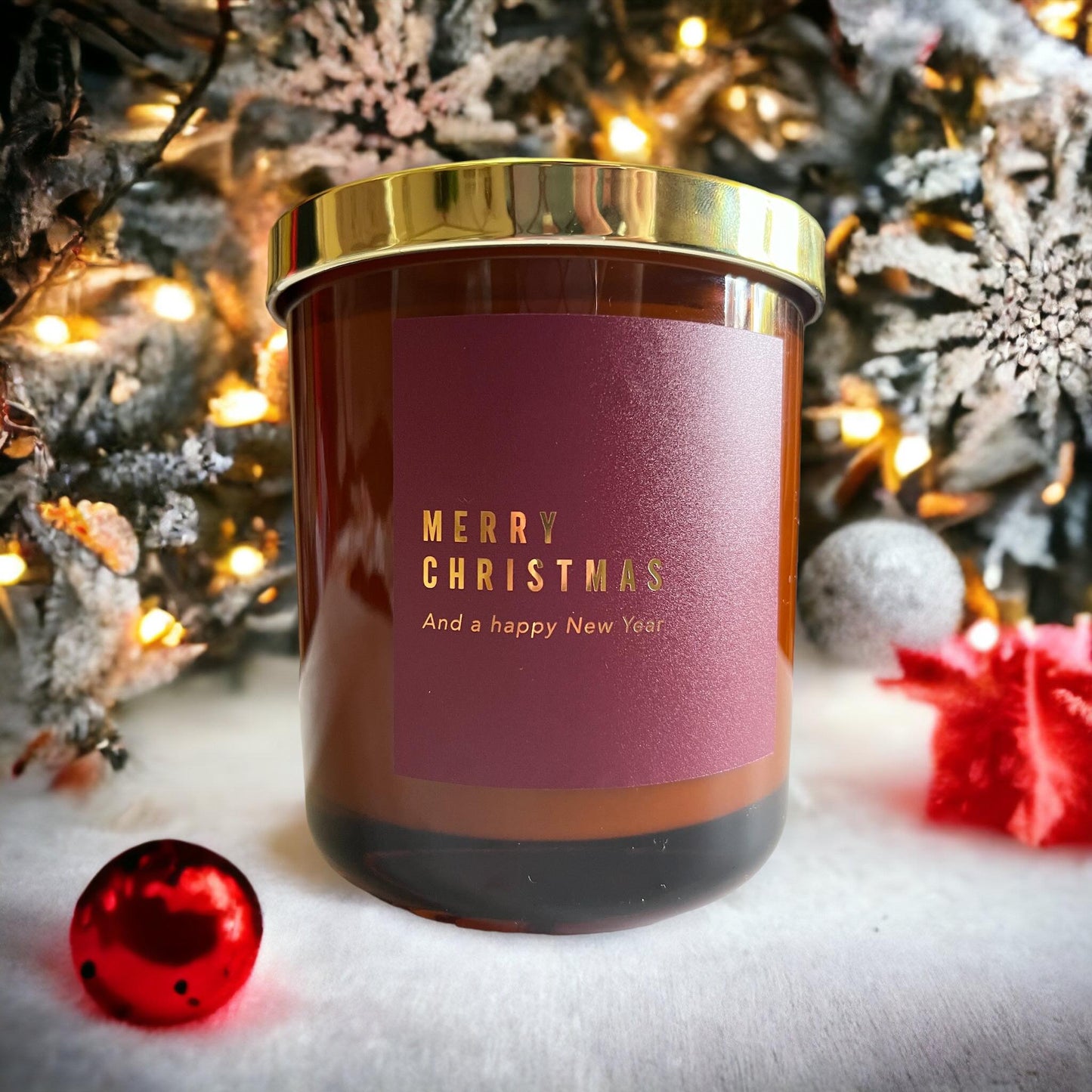 Pavlova Christmas Soy Candle