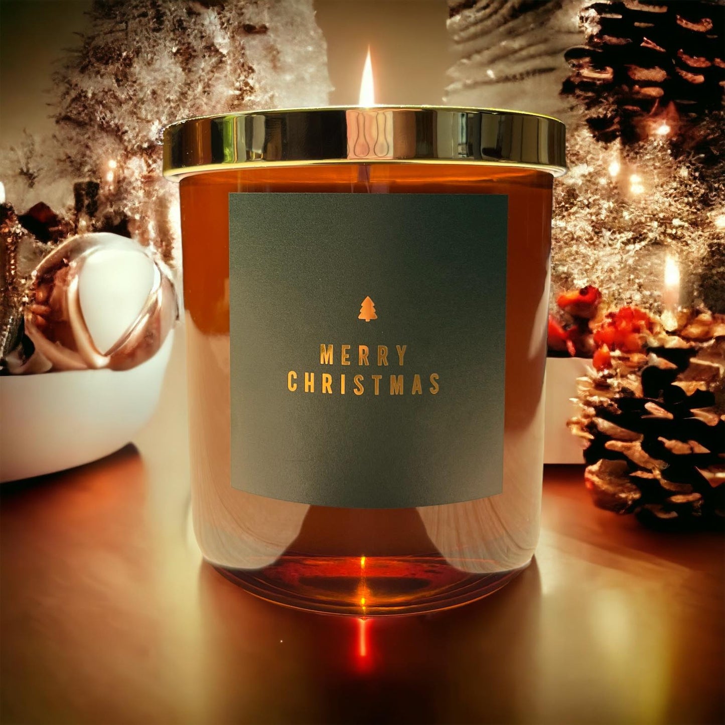 Christmas Pudding Soy Candle