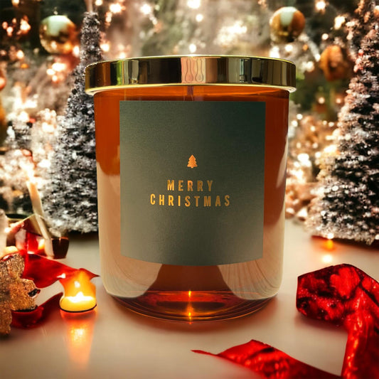 Candy Cane Christmas Soy Candle