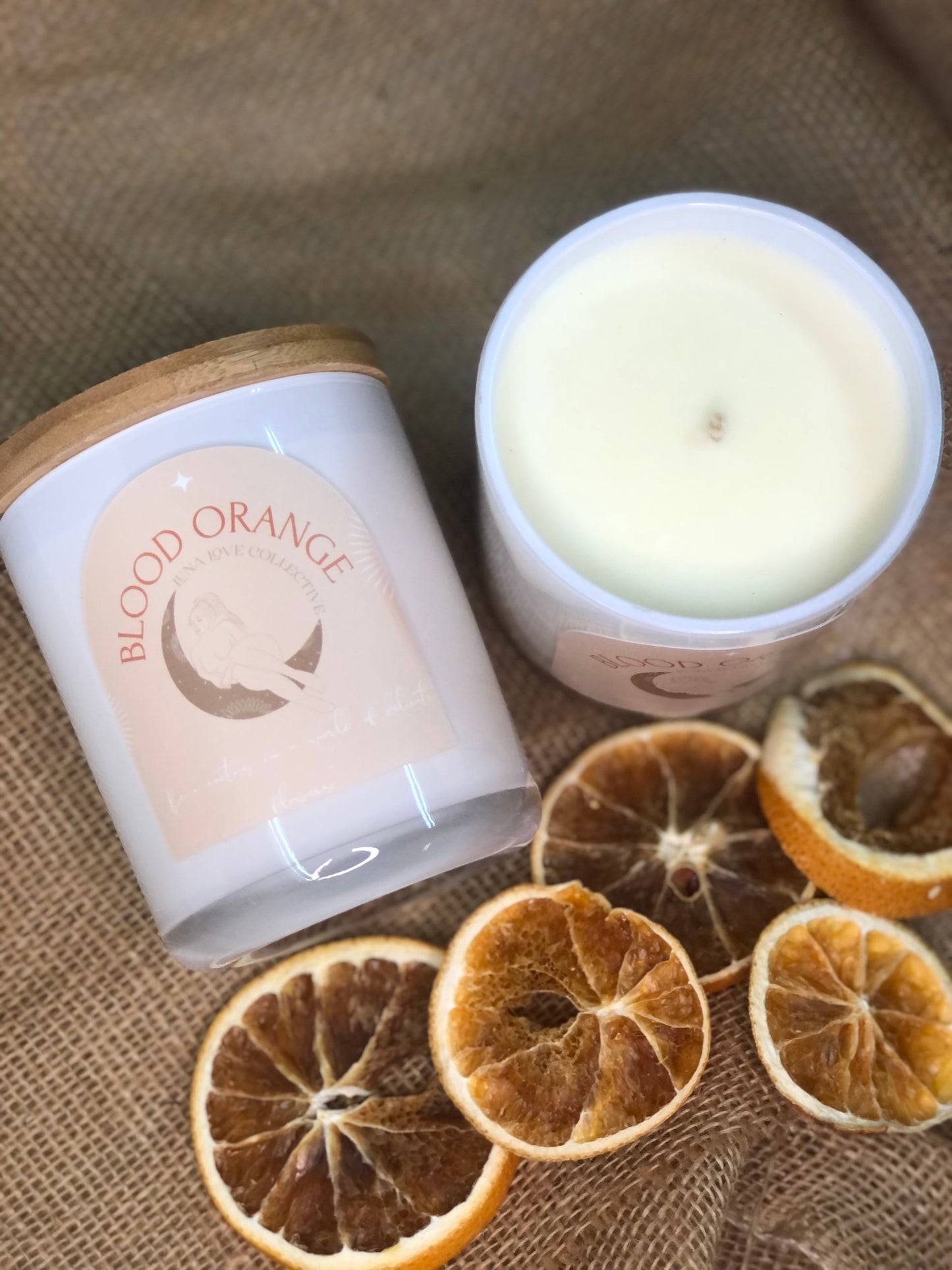 Blood Orange Large Soy Candle