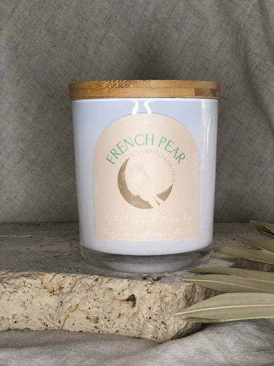 French Pear Large Soy Candle