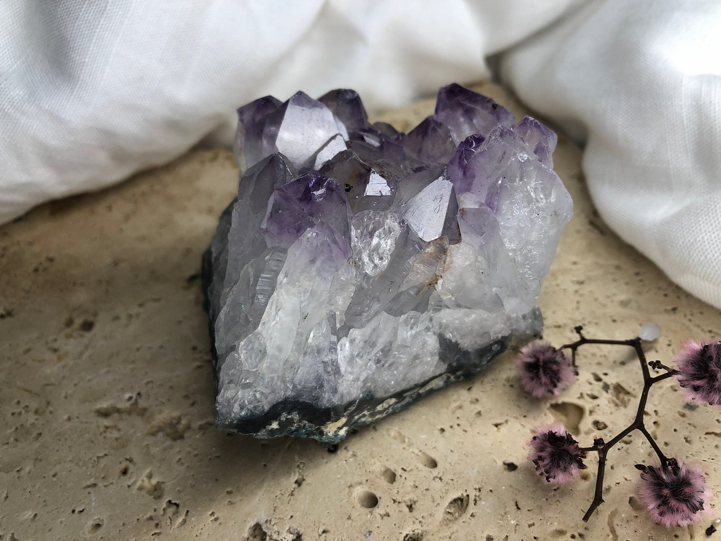 260gram Amethyst Crystal Cluster