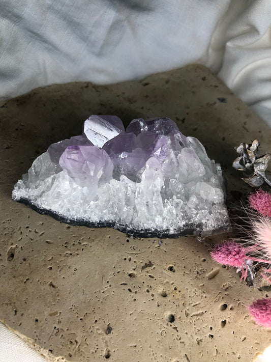 245gram Amethyst Crystal Cluster