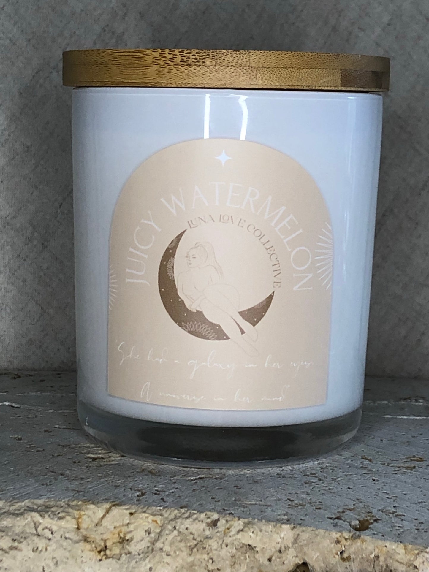 Juicy Watermelon Large Soy Candle