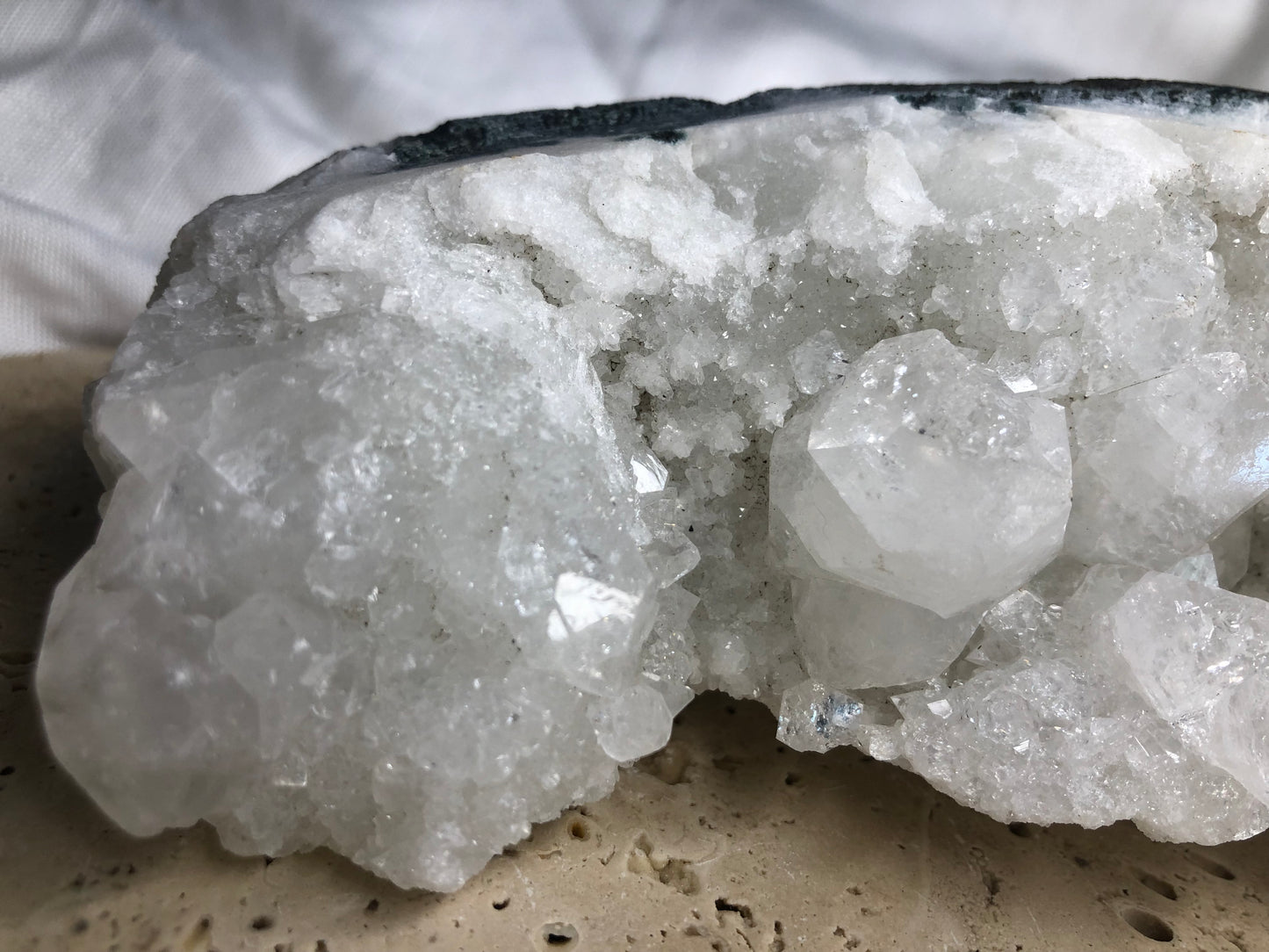 545gram Clear Quartz Crystal Cluster