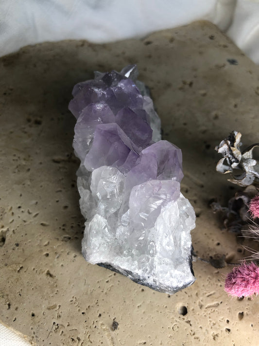 245gram Amethyst Crystal Cluster